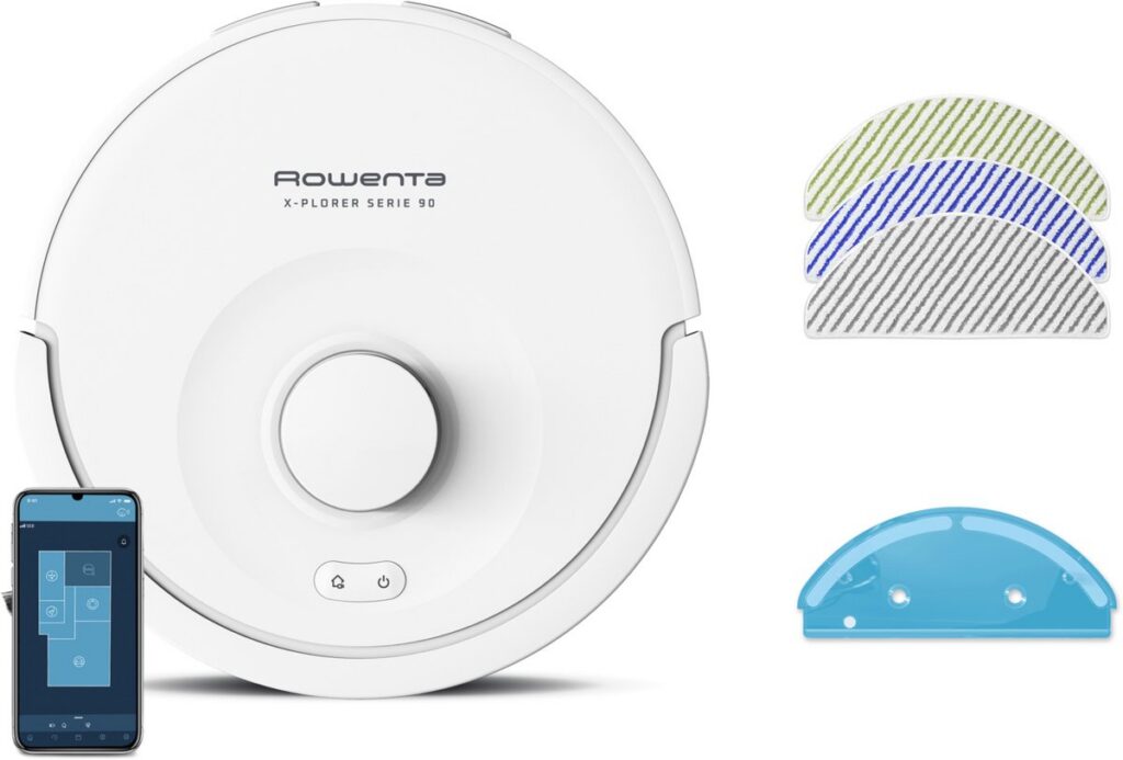 Rowenta X-Plorer Serie 90 RR8777WH met Oplaadstation